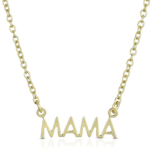 She's your amazing mama. Celebrate the person who loves you more than the world.  Our Amazing Mama necklace is a beautiful way to tell her how much she means to you: "You are my role model and best friend. Thanks for being my shoulder to cry on. When I grow up, I want to be just like you."