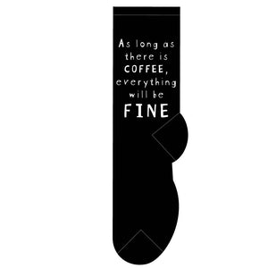 Fine with Coffee Socks