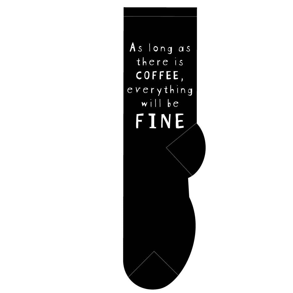 Fine with Coffee Socks