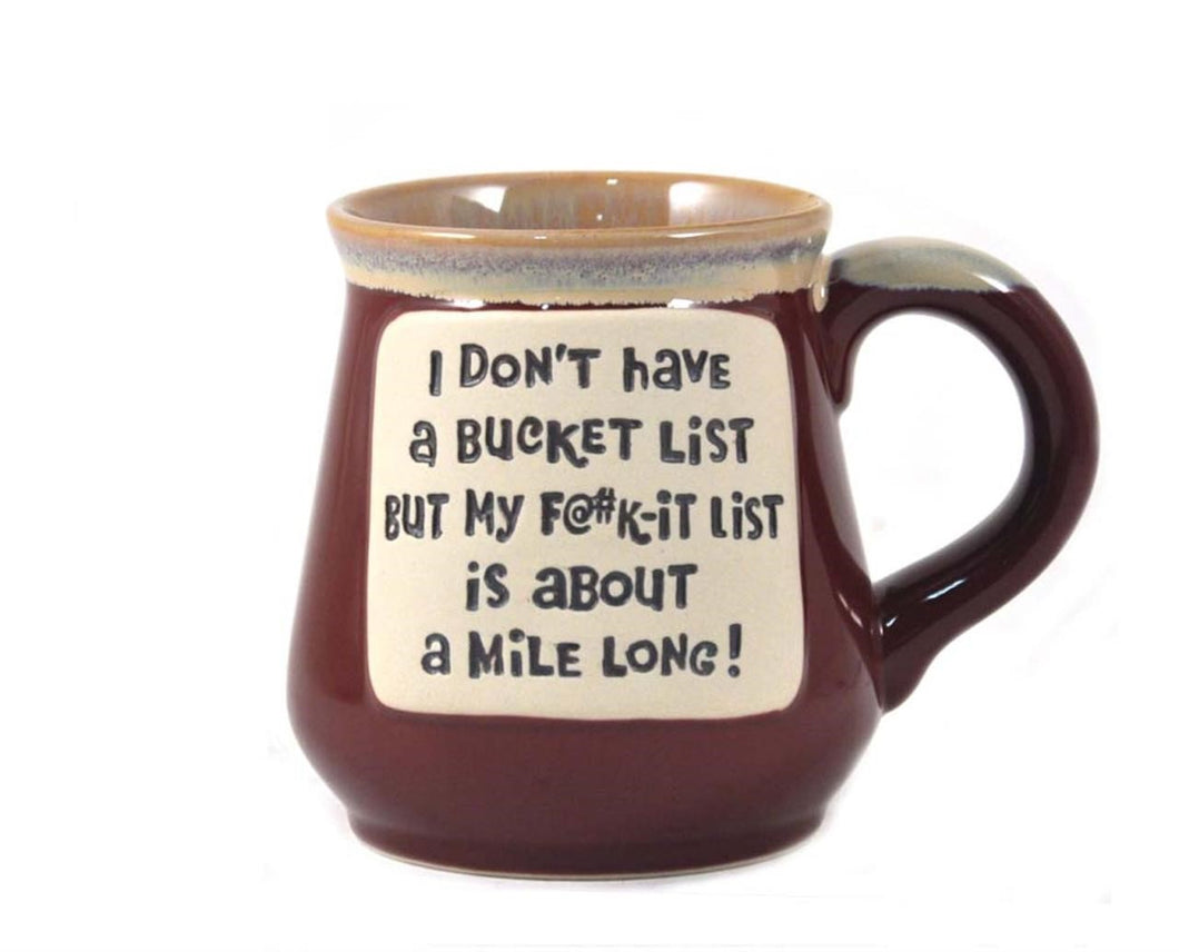 Bucket List Mug