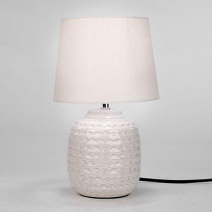 Ivory Table Lamp *store pick up only*