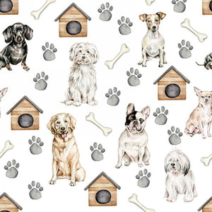 Dogs & Paws Lunch Napkin