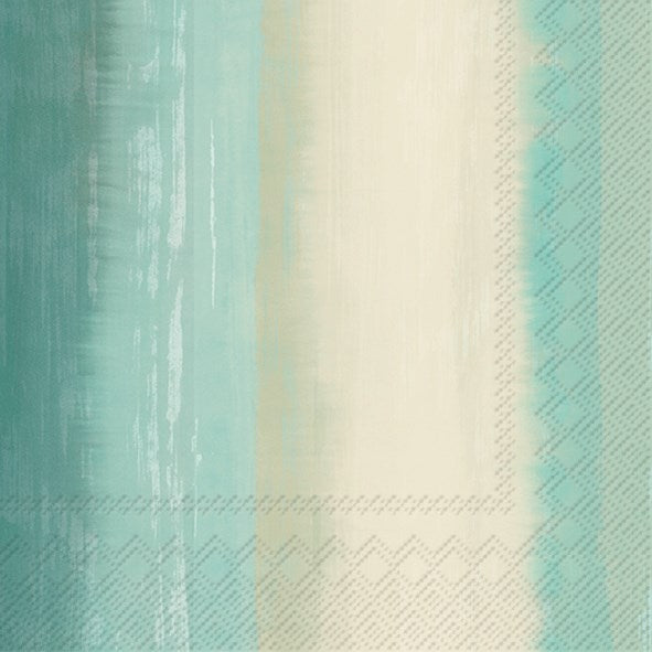 Faded Stripe Lunch Napkin