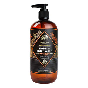 Radiant Sandalwood and Amber Hand and Body Wash