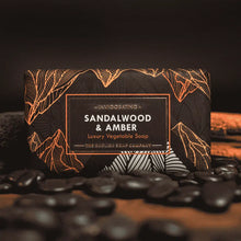 Load image into Gallery viewer, Radiant Sandalwood &amp; Amber Shea Butter Soap

