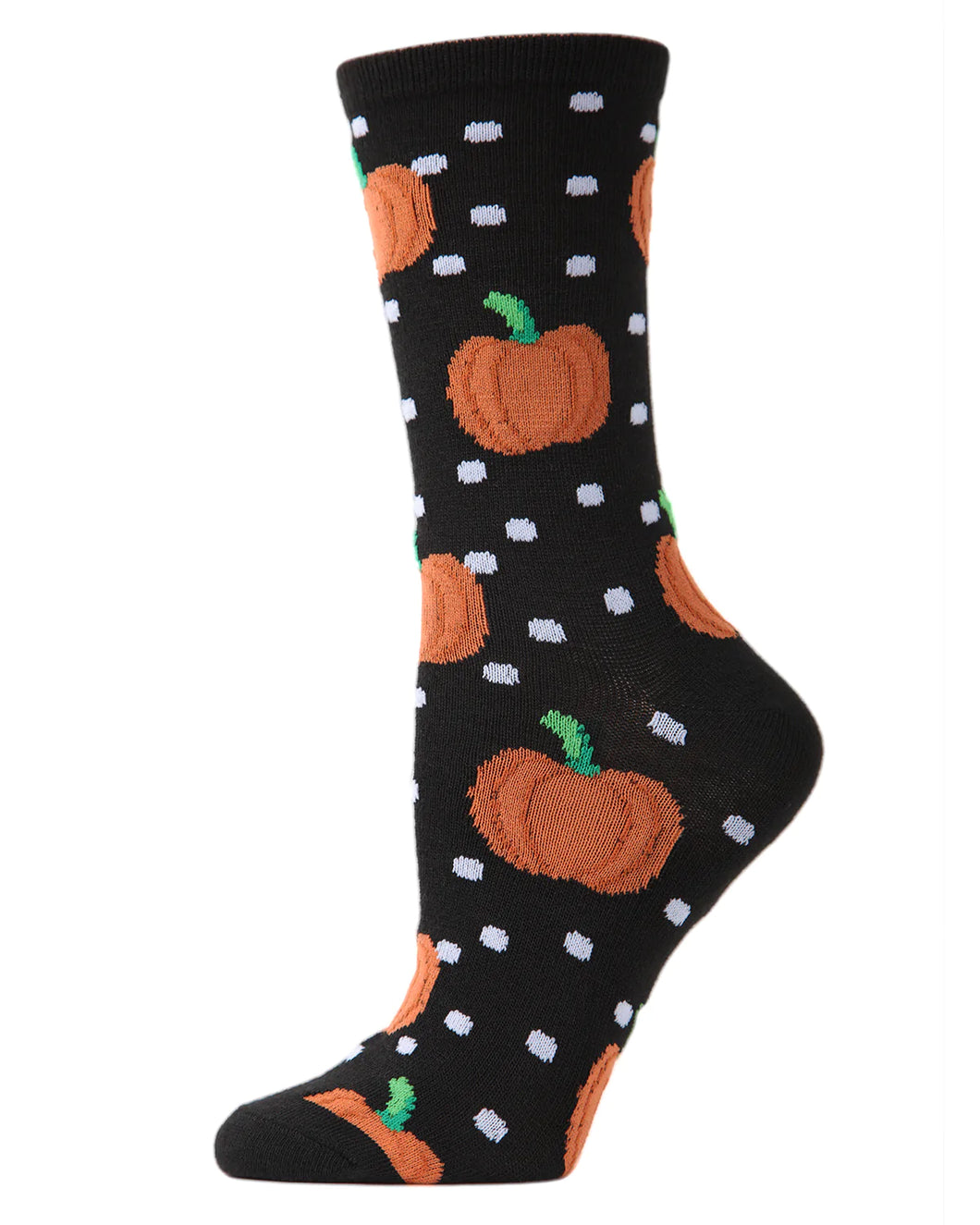 Pumpkins & Dots Ladies Bamboo Socks