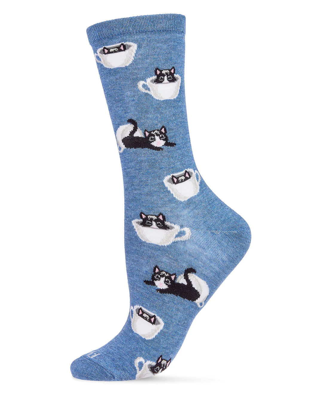 Cup O' Cats Ladies Bamboo Socks