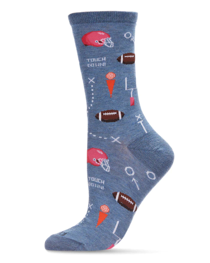 Touchdown Ladies Bamboo Socks