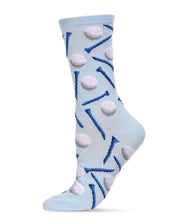 Load image into Gallery viewer, Golf Tees Ladies Bamboo Socks
