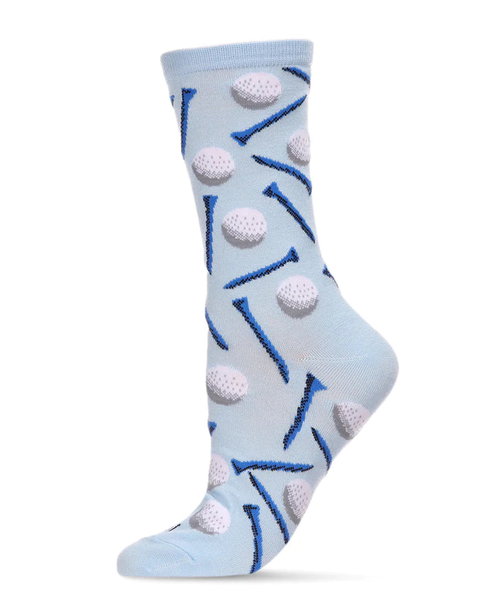 Golf Tees Ladies Bamboo Socks