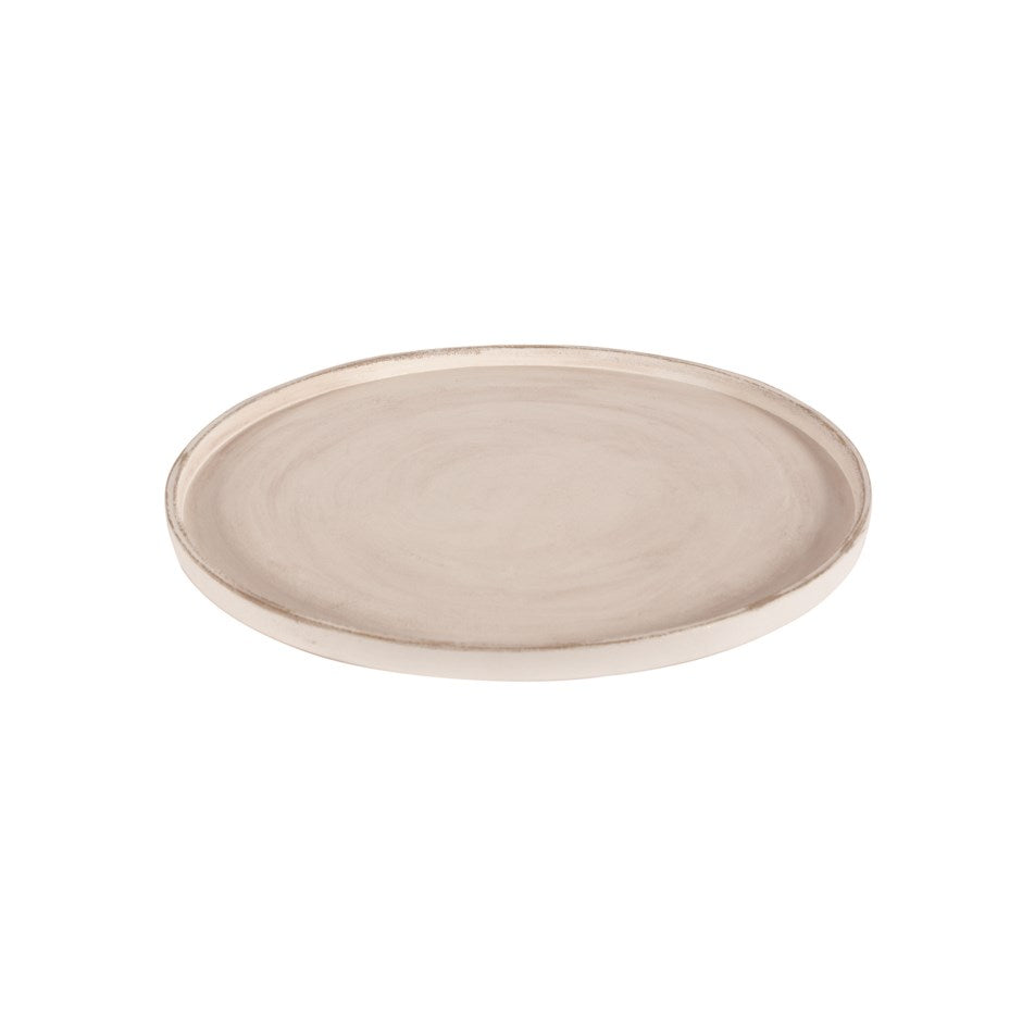 Ivory Whitewashed Tray, Small