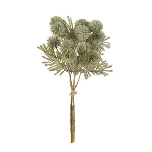 Pom Pom Floral Spray