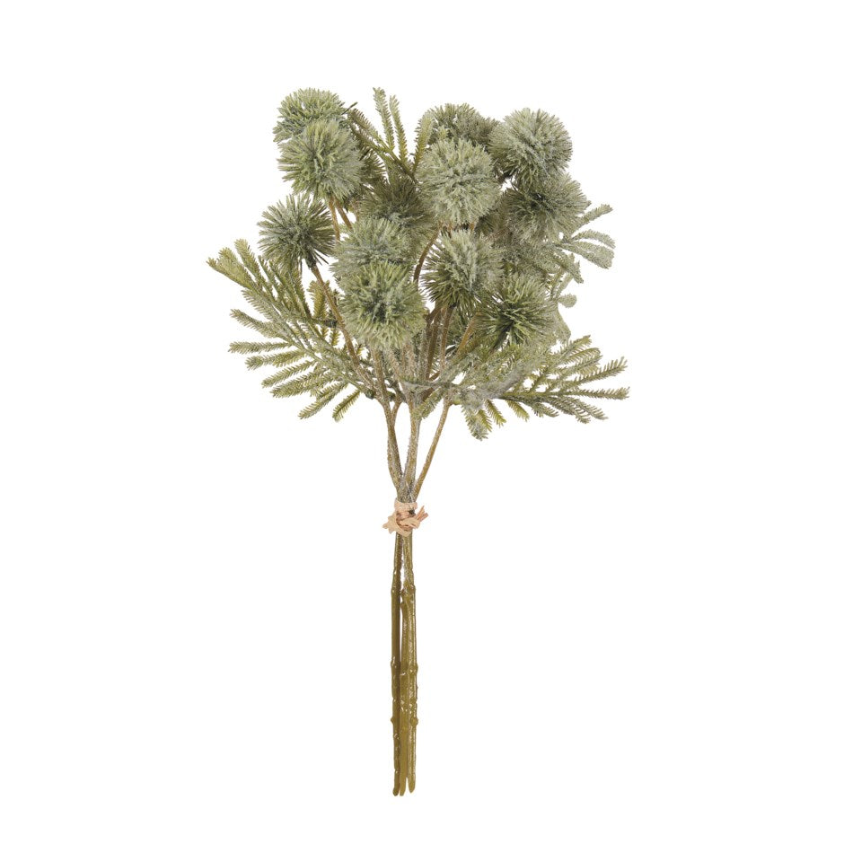 Pom Pom Floral Spray