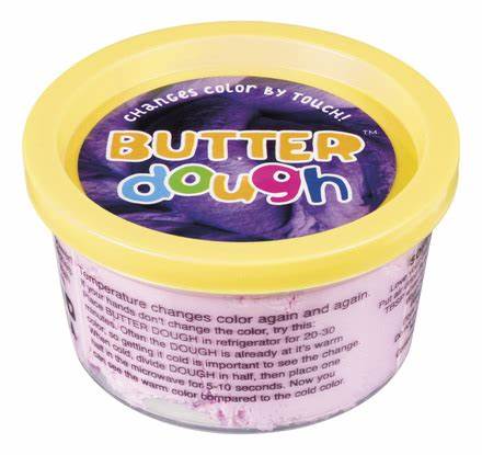 Colour Changing Butter Dough