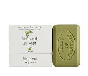 Belle de Provence Olive & Mint 200g Soap