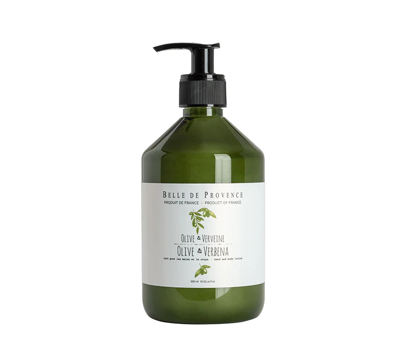 Belle de Provence Olive & Verbena 500mL Hand and Body Lotion