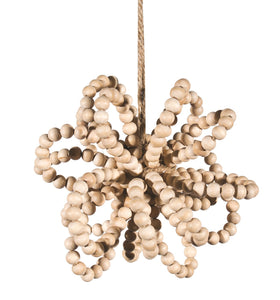 Woode Bead Ornament