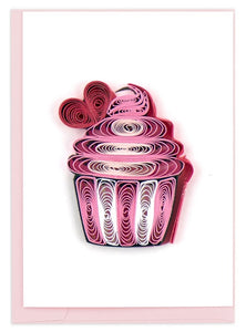 Cupcake Quilling Enclosure Card