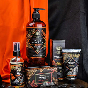 Radiant Sandalwood and Amber Hand and Body Wash