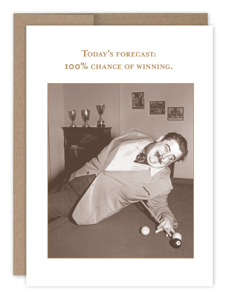 Today's Forecast Birthday Card