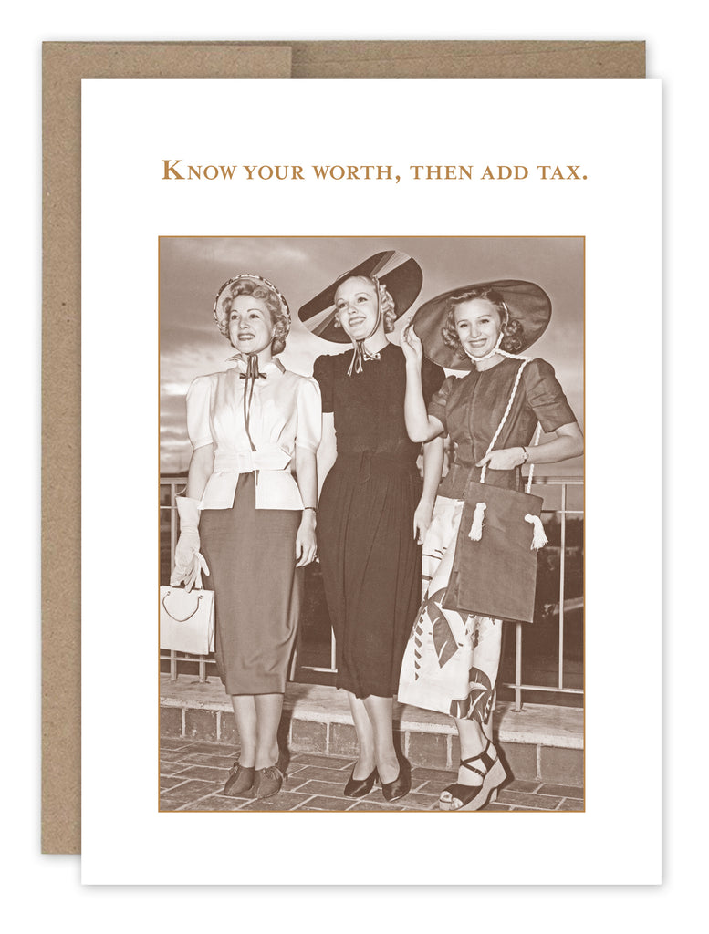 Add Tax Birthday Card