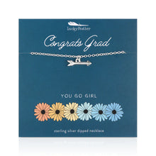 Load image into Gallery viewer, Congrats Grad- You Go Girl Necklace
