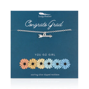 Congrats Grad- You Go Girl Necklace