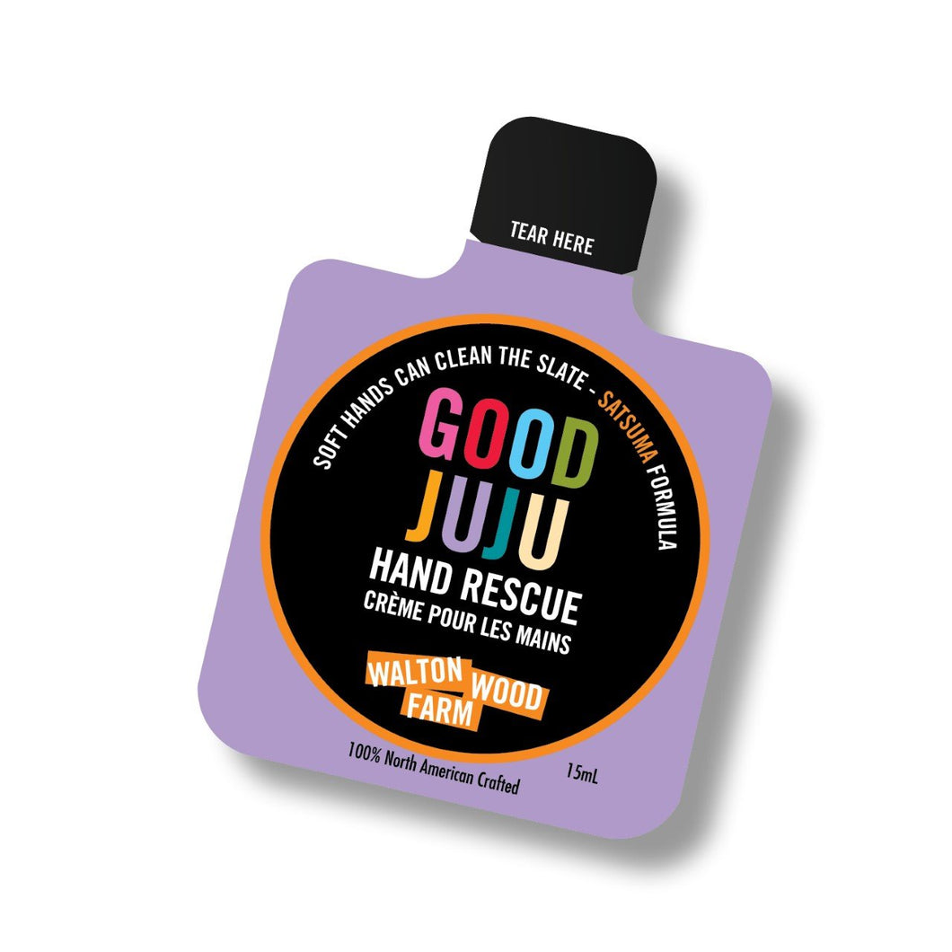 Good Juju Hand Cream Packet by Walton Wood Farm