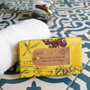 Sicilian Lemon & Sweet Orange Shea Butter Soap