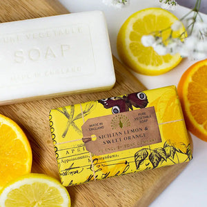 Sicilian Lemon & Sweet Orange Shea Butter Soap