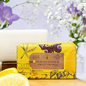 Sicilian Lemon & Sweet Orange Shea Butter Soap