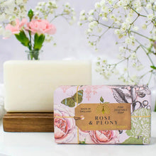Load image into Gallery viewer, Rose &amp; Peony Shea Butter Soap
