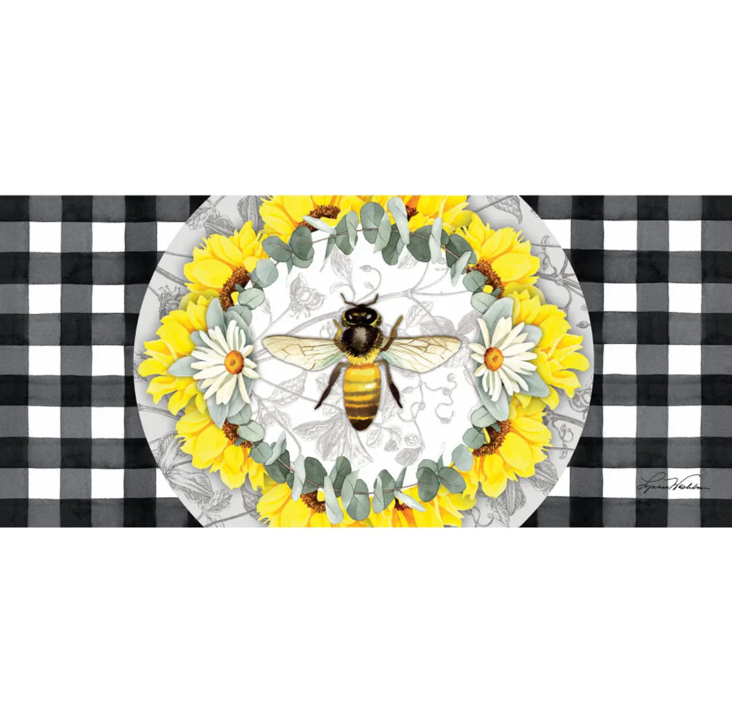 Honey Bee & Flowers Sassafras Insert