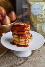 Load image into Gallery viewer, Maison Zoe Ford Crispy Sticky Toffee Doughnut Pancakes!
