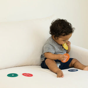 Play Ball Teething Flash Cards by Bella Tunno