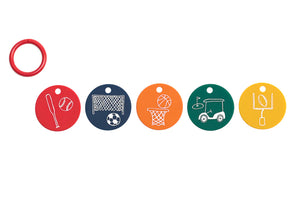 Play Ball Teething Flash Cards by Bella Tunno