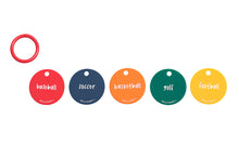Load image into Gallery viewer, Play Ball Teething Flash Cards by Bella Tunno
