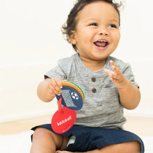 Load image into Gallery viewer, Play Ball Teething Flash Cards by Bella Tunno
