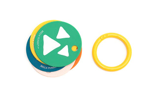 Taking Shape Teething Flash Cards by Bella Tunno