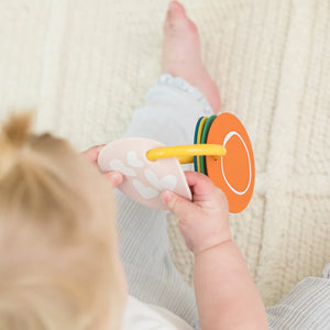Taking Shape Teething Flash Cards by Bella Tunno