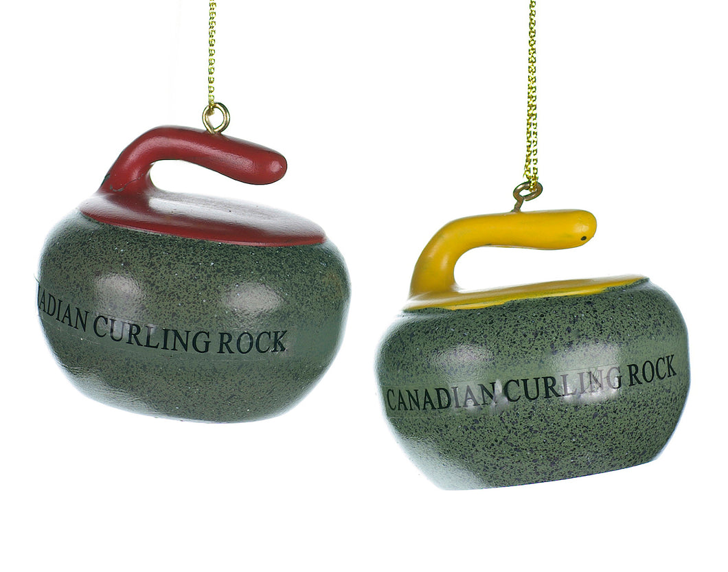 Curling Stone Ornament