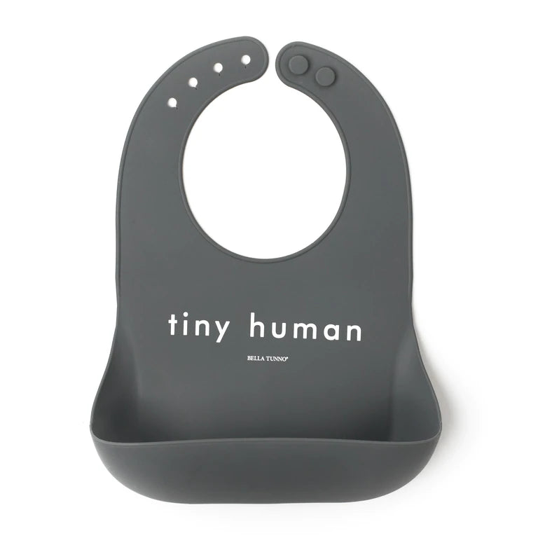 Tiny Human Wonder Bib by Bella Tunno