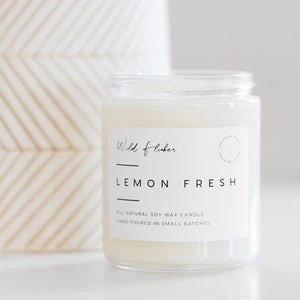 Lemon Fresh Soy Candle