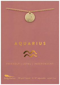 Zodiac Necklace Collection