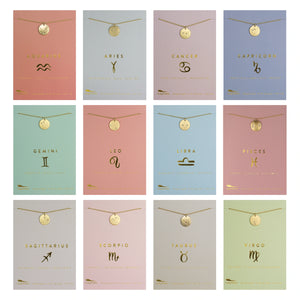 Zodiac Necklace Collection