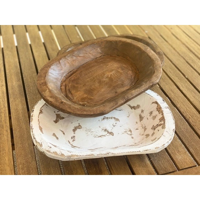 Media Dough Bowl, Natural