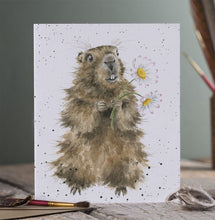 Load image into Gallery viewer, The First Date Marmot Card
