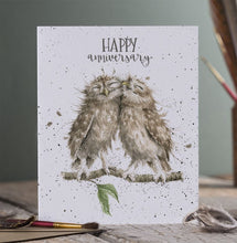 Load image into Gallery viewer, Happy Anniversary Owls Card
