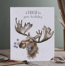 Load image into Gallery viewer, Melvin Moose Birthday Card
