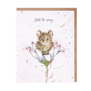 Mouse Wishes Card